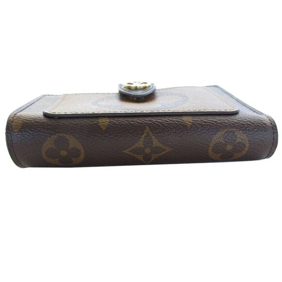 Auth LOUIS VUITTON PORTEFEUILLE JULIETTE Bifold Wallet Brown Monogram s0561a - Picture 5 of 10